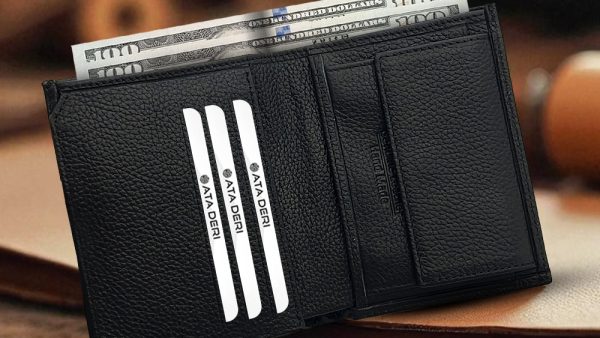 Erkek Hakiki Deri Bozuk Para Gözlü Cüzdan Dikey 158_2