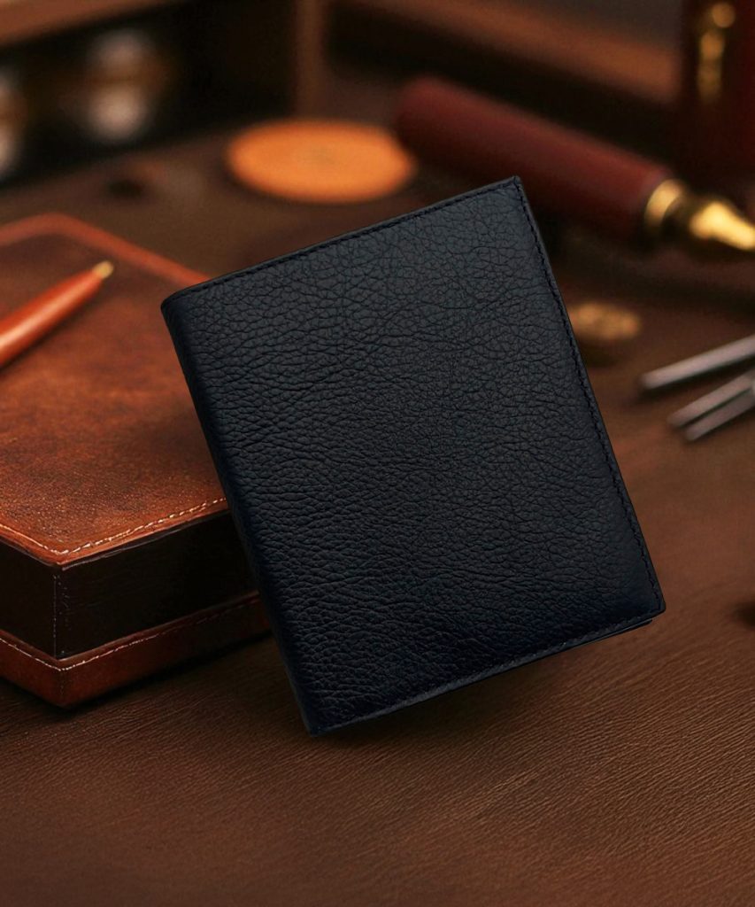 Erkek Hakiki Deri Bozuk Para Gözlü Cüzdan Dikey 158