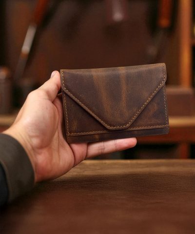 Crazy Deri Akordiyon Kartlık