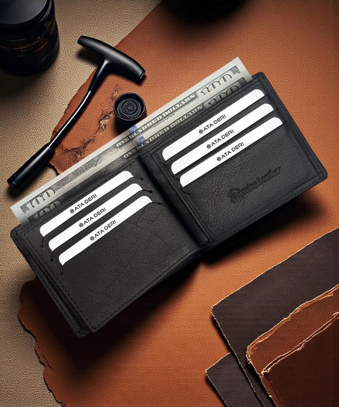 Klasik Erkek Cüzdanı Kelebek Model